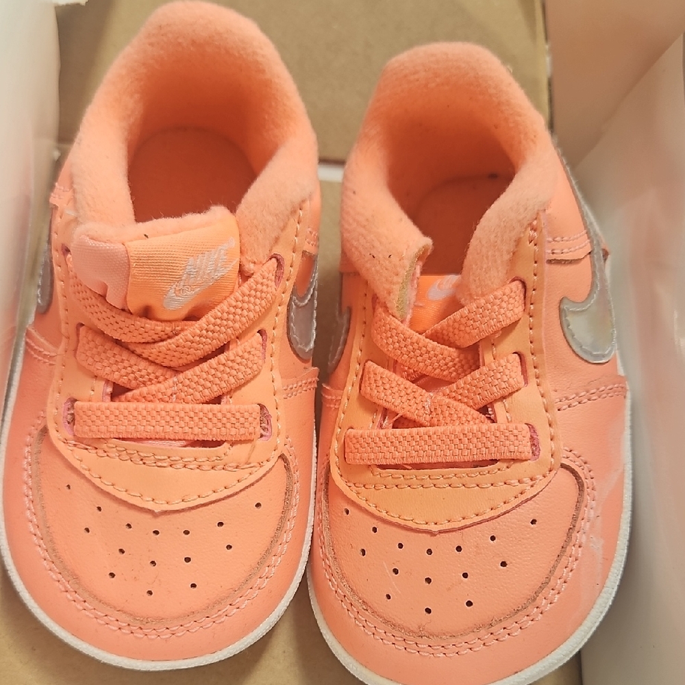 Nike Kids Bright Orange Sneakers